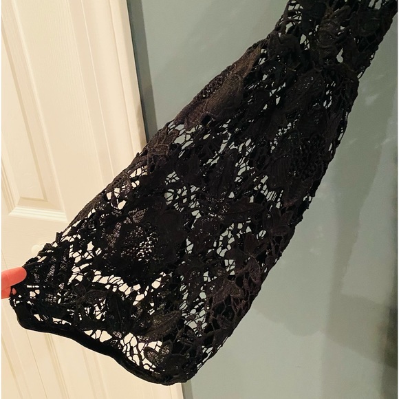 *NWT* Diffuse Lace and Velvet Bell-sleeve Jumper, Size 10. - Picture 5 of 7